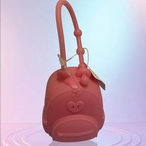 Pink Heart back pack hand sanitizer holder